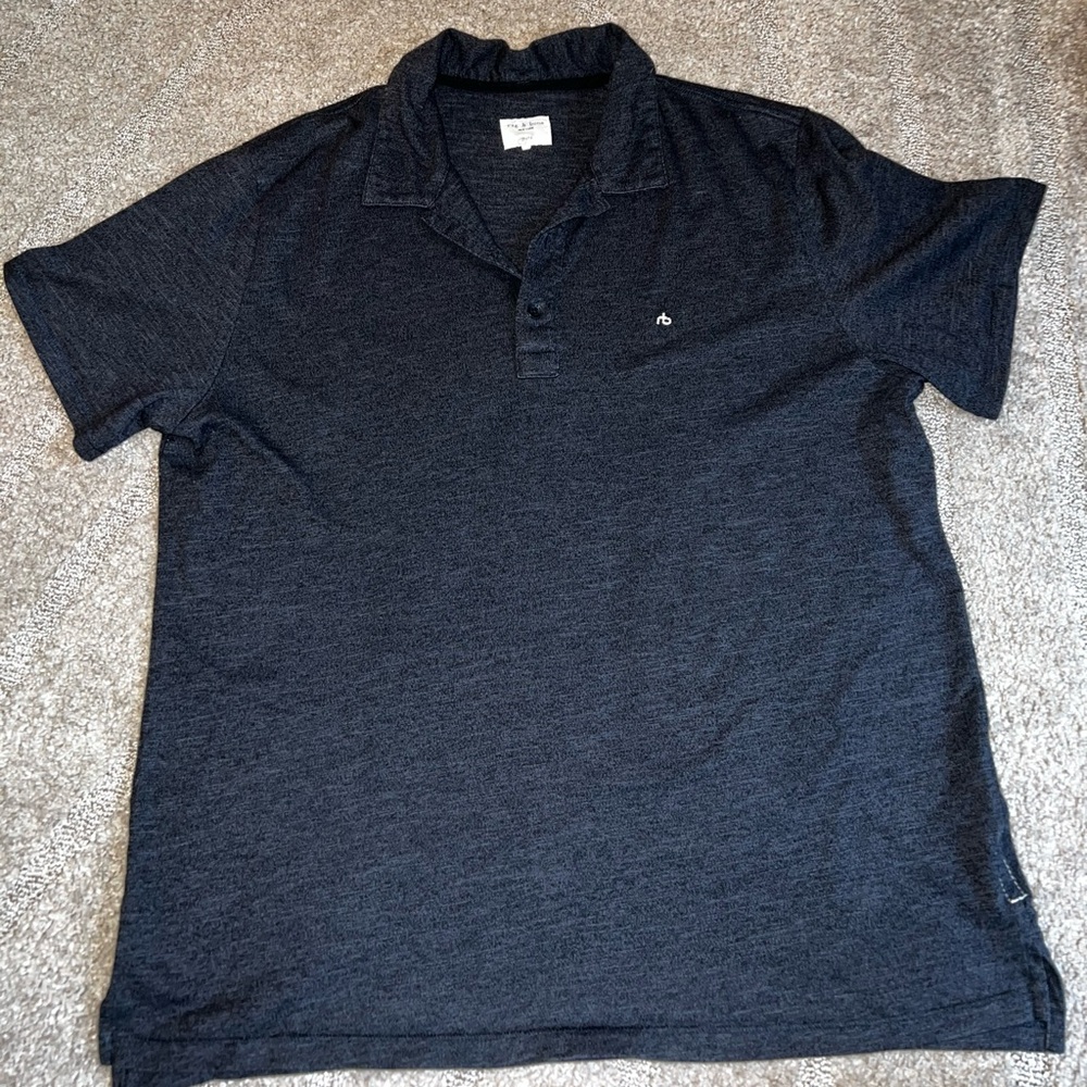 Men’s rag and bone polo t shirt